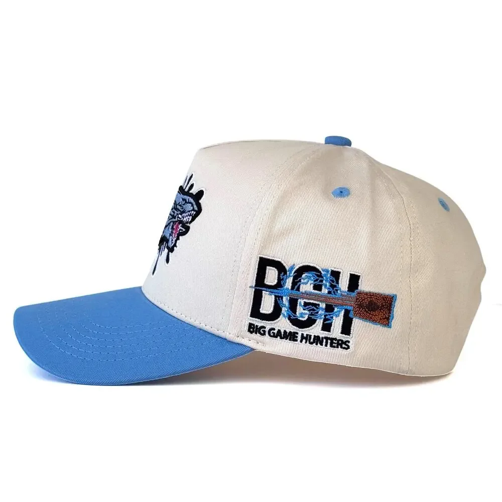 Big Game Hunters Blue Eyes Demise A-frame Snapback Hat